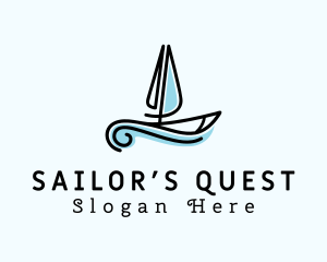 Sea Boat Sailing logo