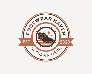 Retro Men Shoes logo design