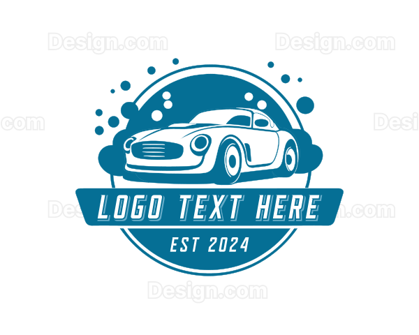 Automobile Car Wash Logo