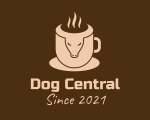 Bull Coffee Cup logo design