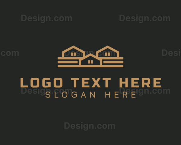 Residential Roofing House Logo