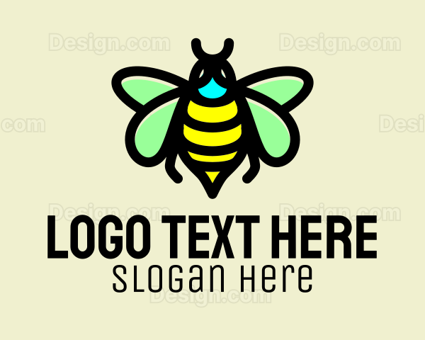 Bumblebee Wasp Insect Logo