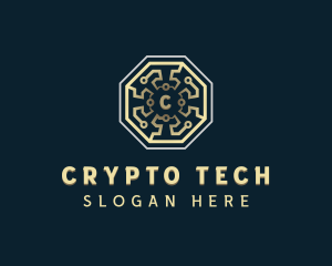 Digital Crypto Technology logo design