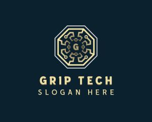 Digital Crypto Technology logo design