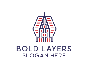 Urban Building Tower logo design