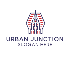 Urban Building Tower logo design