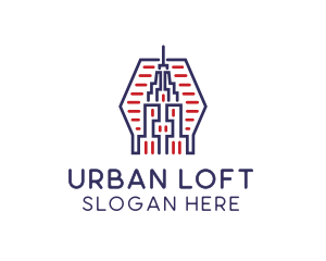 Urban Building Tower logo design