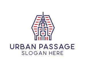 Urban Building Tower logo design