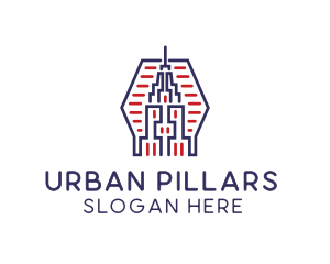 Urban Building Tower logo design