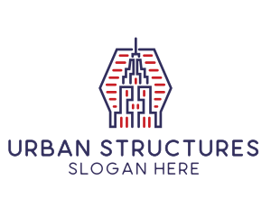 Urban Building Tower logo design