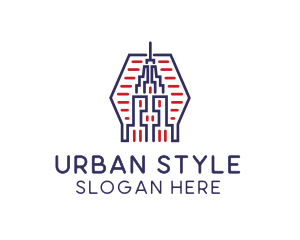 Urban Building Tower logo design