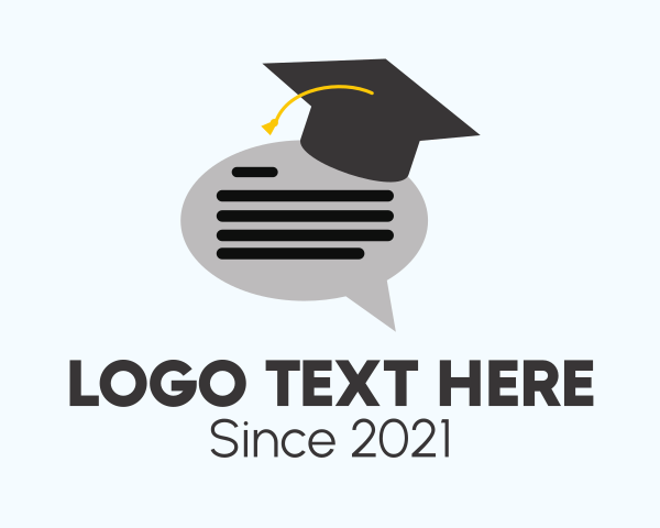 Graduation logo example 2