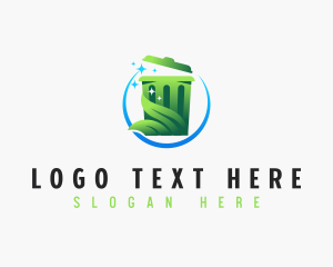 Recycling Bin Leaf Cleaning logo