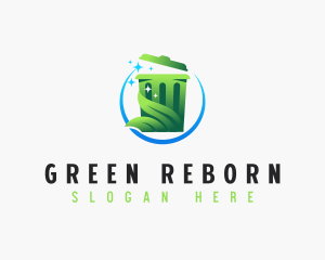 Recycling Bin Leaf Cleaning logo