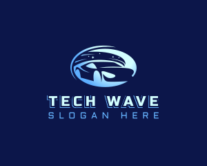 Car Wash Vehicle logo design