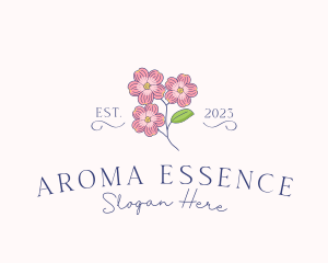 Nature Flower Aroma logo design