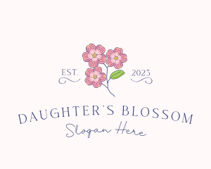 Nature Flower Aroma logo design