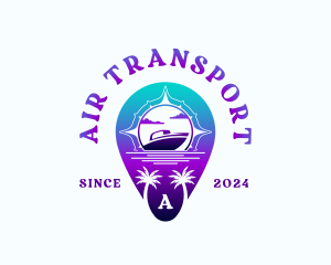 Travel Boat Cruise logo design