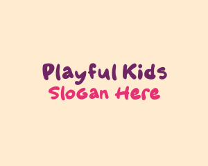 Playful Kiddie Toy logo design