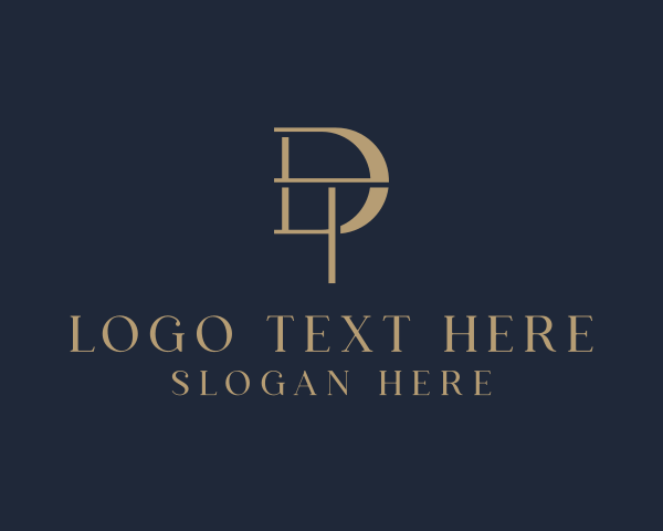 Letter Dt logo example 4