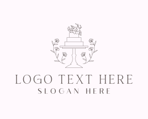 Wedding Cake Caterer Logo