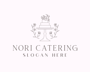 Wedding Cake Caterer logo design