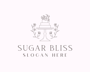 Wedding Cake Caterer logo design