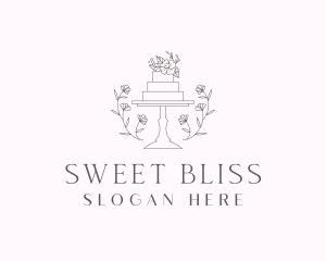 Wedding Cake Caterer logo design