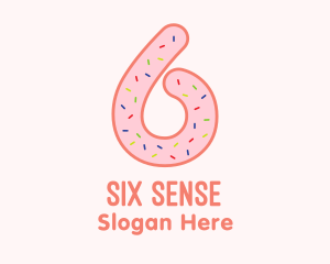 Sprinkles Donut Number Six logo