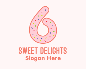 Sprinkles Donut Number Six logo