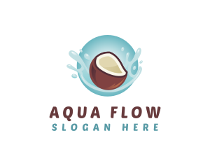 Coconut Fresh Splash Logo