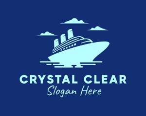 Travel Cruise Liner Logo