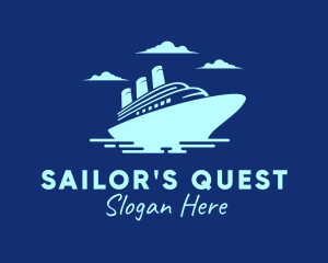 Travel Cruise Liner logo design