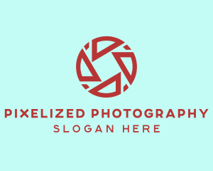 Camera Shutter Photography logo design