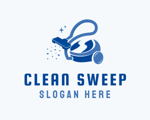 Vacuum Cleaner Housekeeping logo design