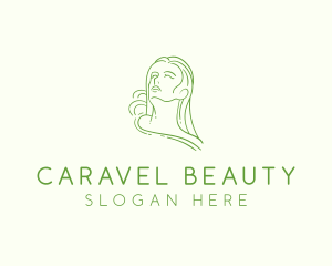 Beauty Woman Skincare  logo design