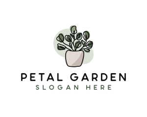 Leaf Plant Garden logo design