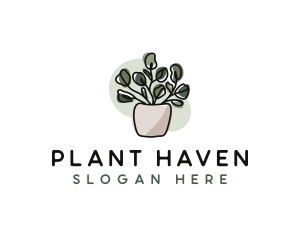 Leaf Plant Garden logo design