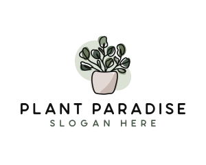 Leaf Plant Garden logo design