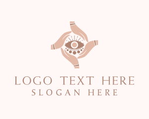 Mystical Eye Fortune Teller Logo