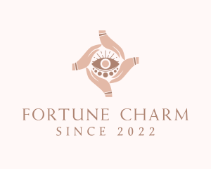 Mystical Eye Fortune Teller logo design