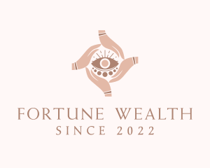 Mystical Eye Fortune Teller logo design