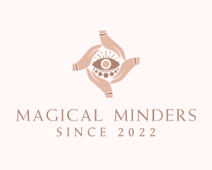 Mystical Eye Fortune Teller logo design