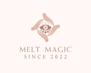 Mystical Eye Fortune Teller logo design