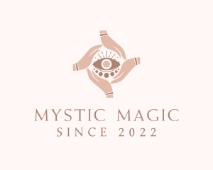 Mystical Eye Fortune Teller logo design