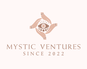 Mystical Eye Fortune Teller logo design