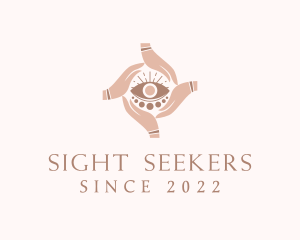 Mystical Eye Fortune Teller logo design