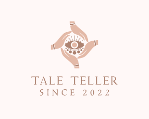 Mystical Eye Fortune Teller logo design