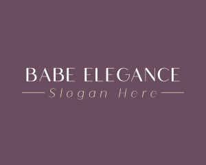 Elegant Luxury Business logo design