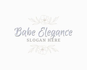 Premium Elegant Script logo design